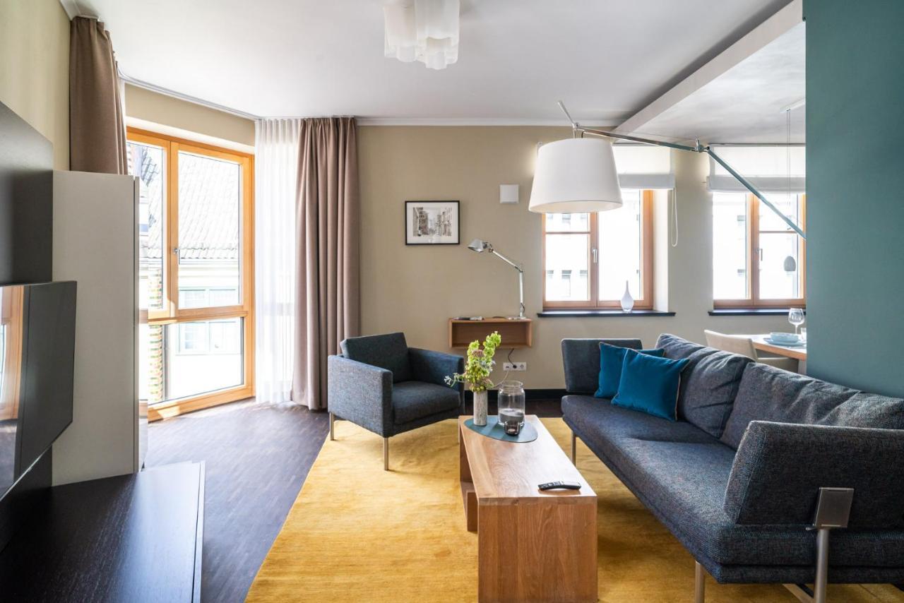 The Green Rostock Apartment Hotel Exterior photo